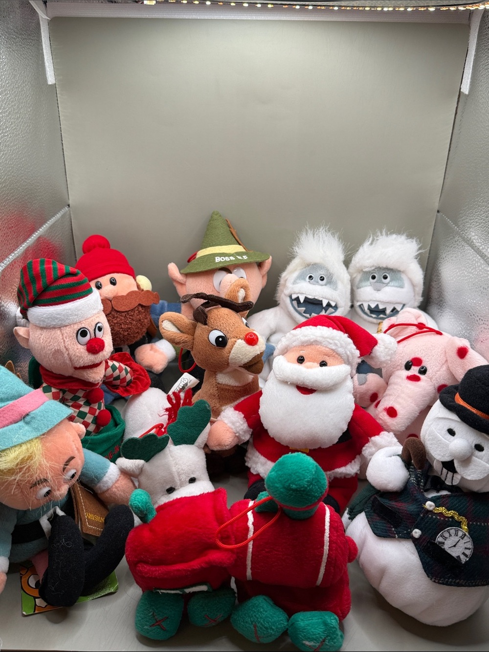 Vintage Stuffins Rudolph Island of Misfits Christmas Lot of 12